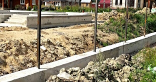 Фундамент под забор заказать в Сорочинске - заливка фундамента для забора | от 1528 за п.м.